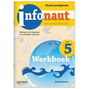 (1 ex.) Infonaut Werkboek groep 5 - studievaardigheden