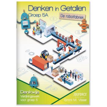 (1 ex.) Denken in getallen groep 5A, Robotfabriek