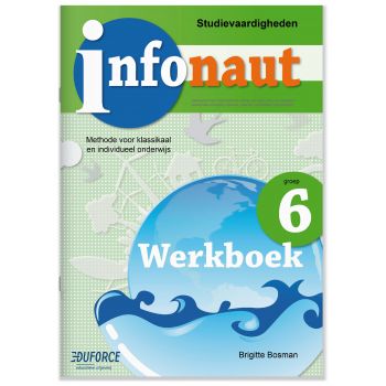 (1 ex.) Infonaut Werkboek groep 6 - studievaardigheden