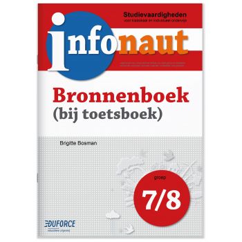 (1 ex.) Infonaut Bronnenboek groep 7 en 8 - studievaardigheden