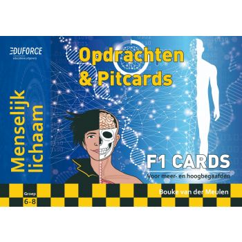Menselijk lichaam - F1 Cards Opdrachten en Pitcards