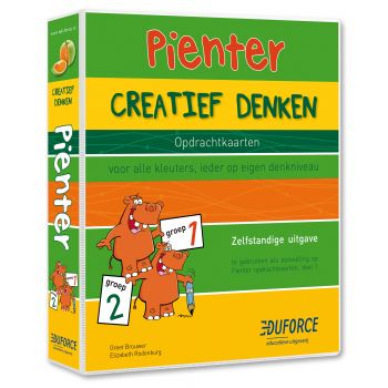 Pienter Creatief Denken groep 1 en 2 Opdrachtkaarten voor alle kleuters in groep 1 en 2