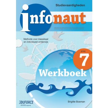 (1 ex.) Infonaut Werkboek groep 7 - studievaardigheden