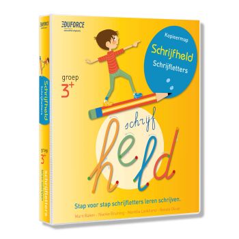 Schrijfheld Kopieermap, incl. handleiding