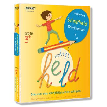 Schrijfheld Schrijfletters Kopieermap, incl. handleiding