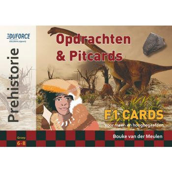 Prehistorie - F1 Cards Opdrachten en Pitcards