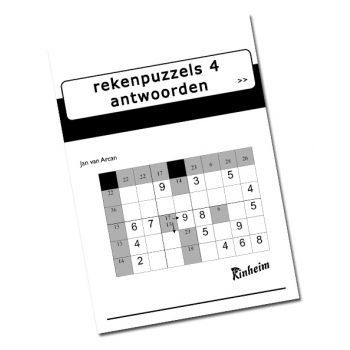 Rekenpuzzels 4, antwoorden