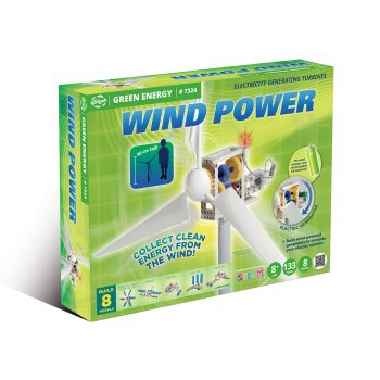 Windturbine Gigo 7324 - incl. opdrachtkaarten  en handleiding - Windkracht - Windenergie