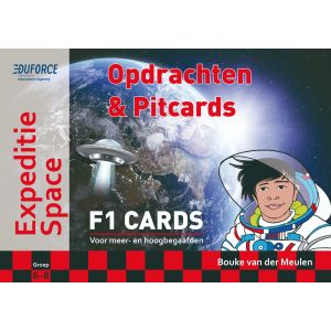 Expeditie Space - F1 Cards Opdrachten en Pitcards