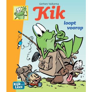 Kik loopt voorop, strip voor beginnende lezers