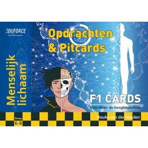 Menselijk lichaam - F1 Cards Opdrachten en Pitcards