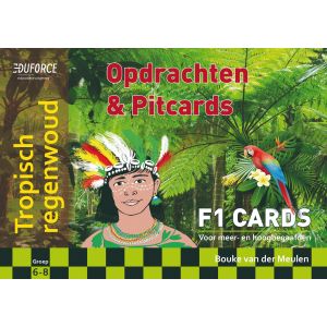 Tropisch regenwoud - F1 Cards Opdrachten en Pitcards