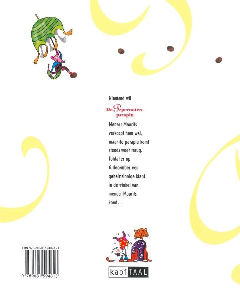 Wonderlijk De Pepernotenparaplu - leesboek KW-07