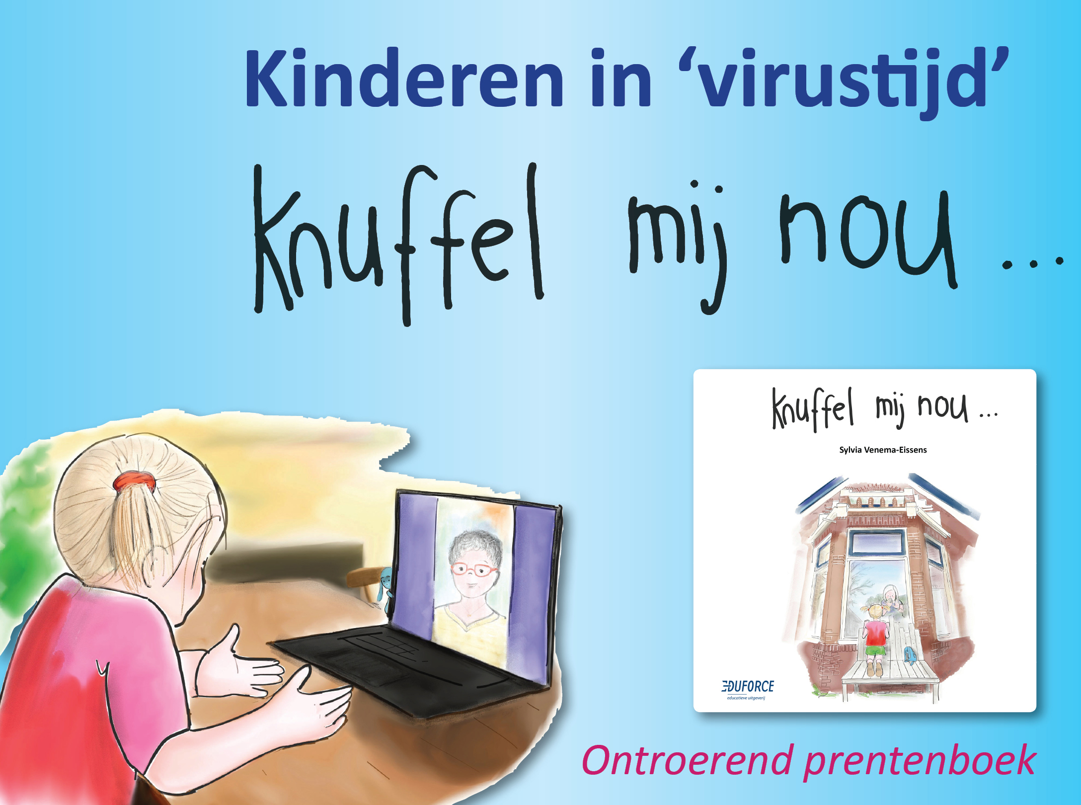 Nieuw boek: Knuffel mij nou… “Corona”