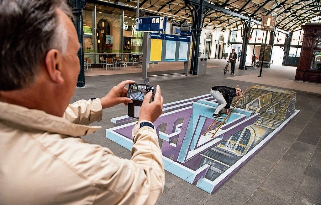 Verwonderlijk Optische illusies zijn een kunst om te tekenen PV-19