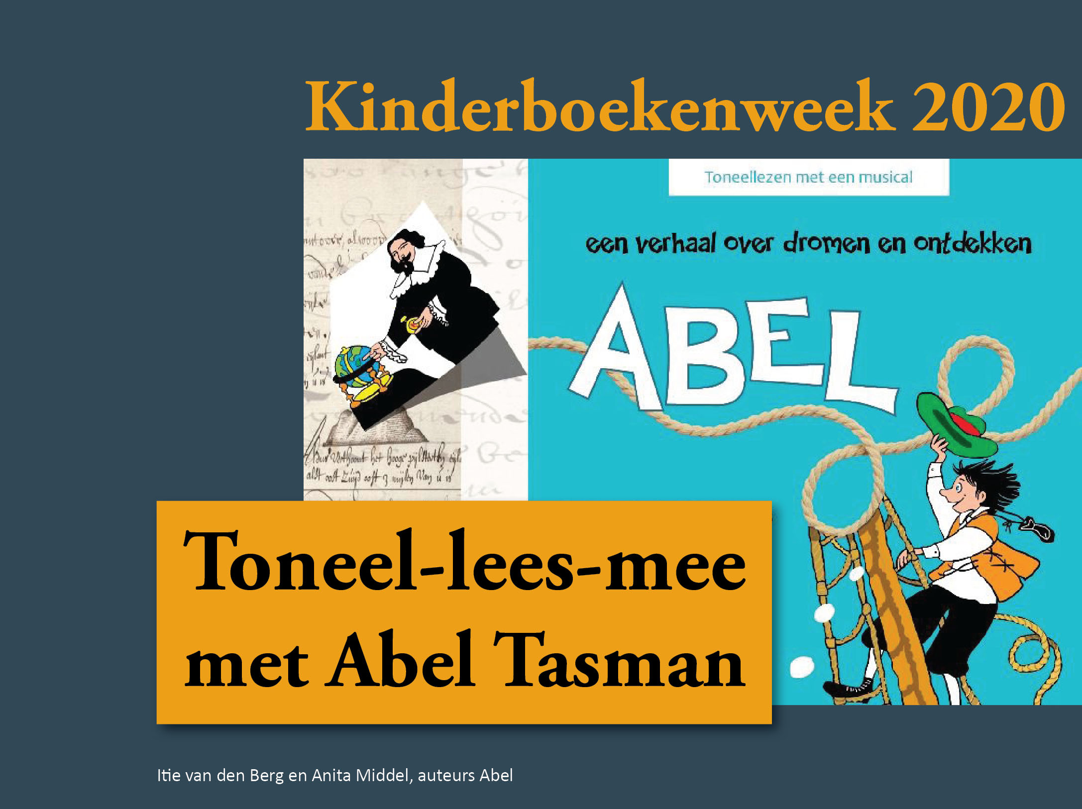 Abel, toneellezen met liedjes in de Kinderboekenweek