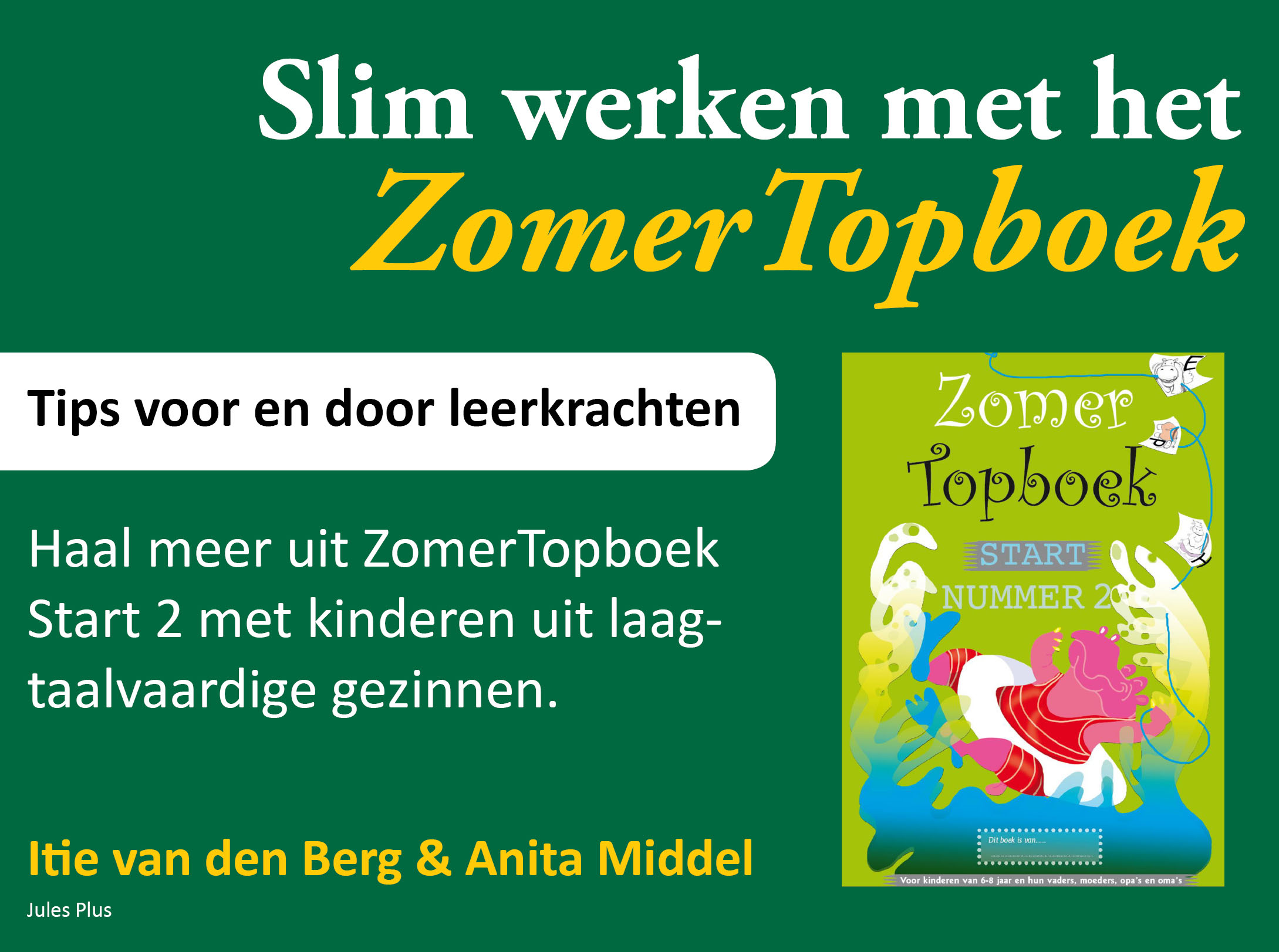 Slim werken met Zomertopboek Start 2